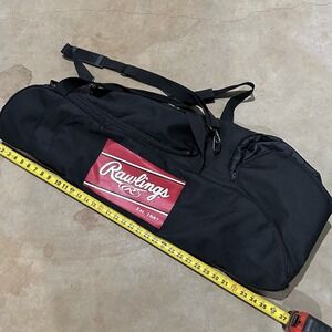 VINTAGE Rawlings Est 1887  Player Bag - Black/Red full‎ zip 36"